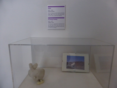 The bunny that started it all: The first exhibit of the Museum of Broken Relationships