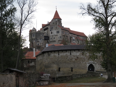 Pernštejn Castle, that looks like it could have come straight out of a fairy tale, is one of the best preserved castles in the Czech Republic and has been used as the set for many films.