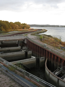 The fish ladder at Geesthacht