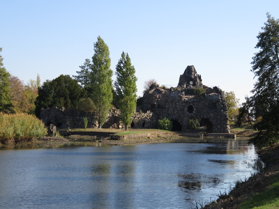 Stone Island in Wörlitz park
