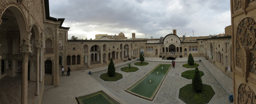 Tabatabaei residence, a historical house in Kashan