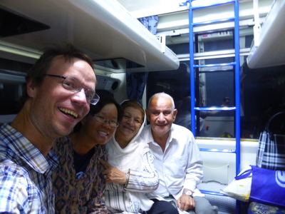 Our compartment mates for our overnight train from Shiraz to Tehran was this cute old couple, who were returning to Tehran after visiting relatives in Shiraz. They bought us food, fended off annoying people asking us where we were from, and showed us photos from their Instagram profile, to which we could no longer use our usual excuse that we were too old for Instagram...