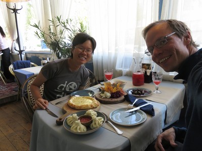 Celebrating one year on the road with tasty Georgian food