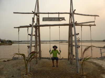 At some salt farms near Ban Laem, on the outskirts of Phetchaburi
