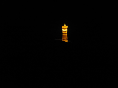 On our first evening in Bukhara, there was such a strong thunderstorm, with crazy winds, lightning and thunder, that caused a blackout across the whole city. To our surprise, when looking out the window later that night, we could see the Kalon minaret, Bukhara's landmark, lit up in between the dark buildings of the city.